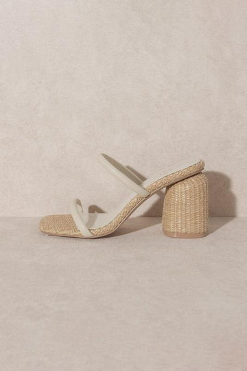D-MARGARET-RAFFIA, HIGH HEEL, MULES