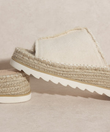 OASIS SOCIETY Adelyn - Linen Espadrilles