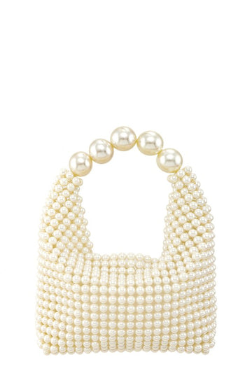 Pearl Square Hand Bag