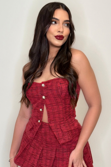 Strapless Top