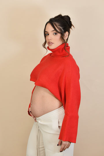 Sweater Crop Top