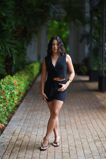 Midnight Tailored Vest
